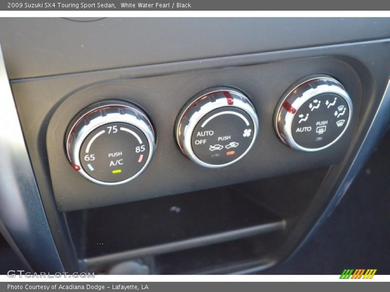 Controls of 2009 SX4 Touring Sport Sedan
