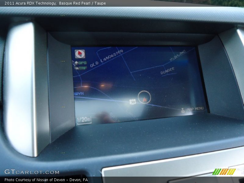 Navigation of 2011 RDX Technology