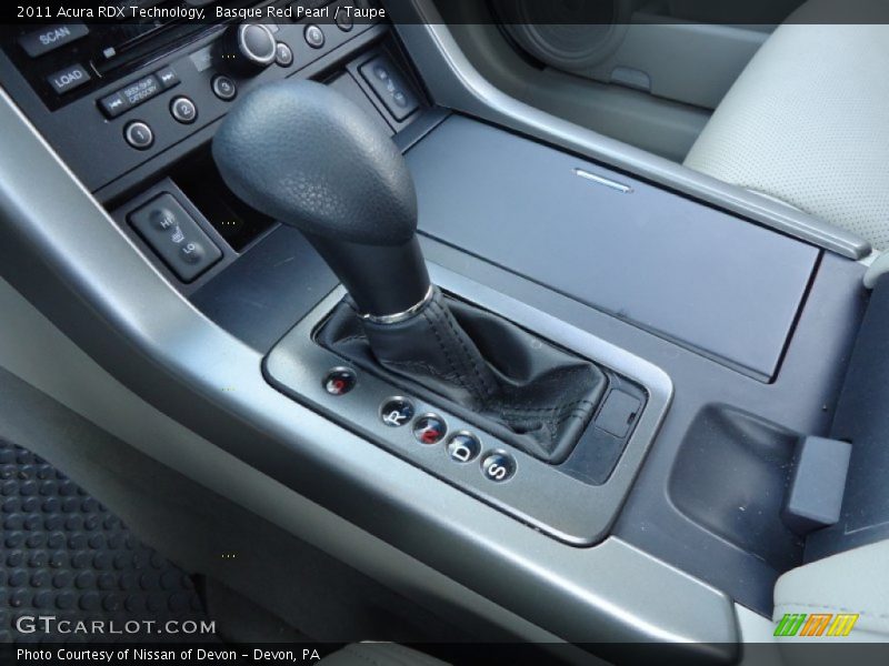  2011 RDX Technology 5 Speed Sequential SportShift Automatic Shifter
