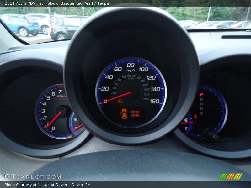 2011 RDX Technology Technology Gauges
