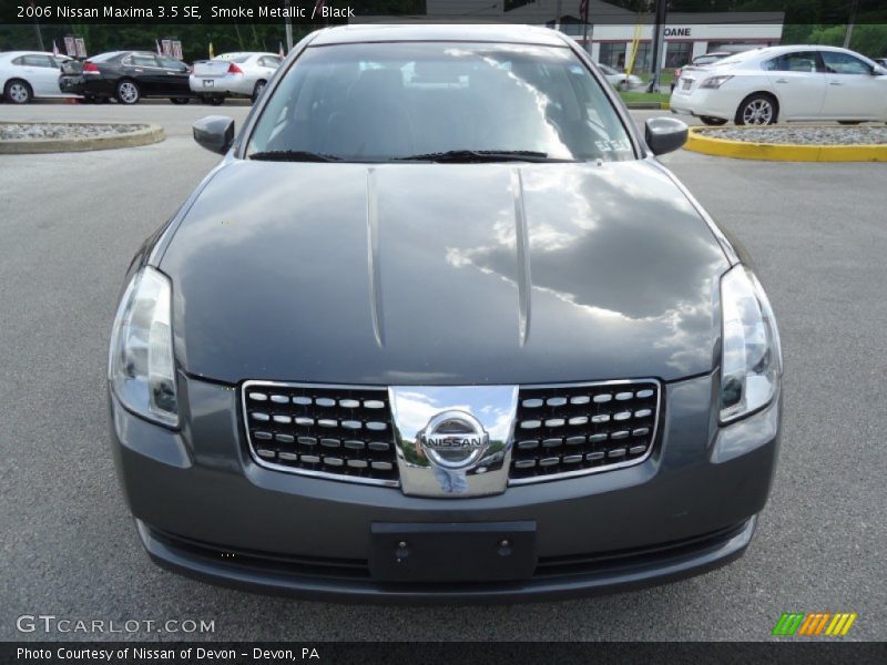 Smoke Metallic / Black 2006 Nissan Maxima 3.5 SE