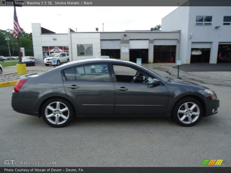 Smoke Metallic / Black 2006 Nissan Maxima 3.5 SE