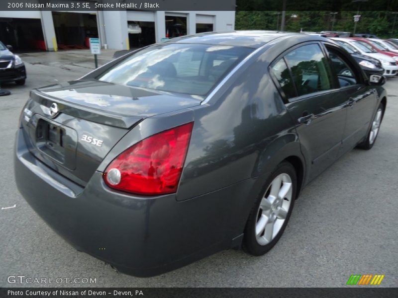 Smoke Metallic / Black 2006 Nissan Maxima 3.5 SE