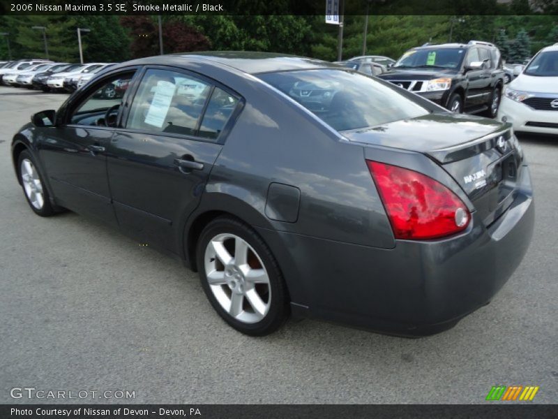 Smoke Metallic / Black 2006 Nissan Maxima 3.5 SE