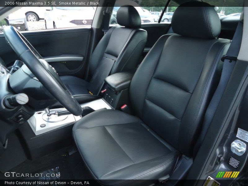 Smoke Metallic / Black 2006 Nissan Maxima 3.5 SE