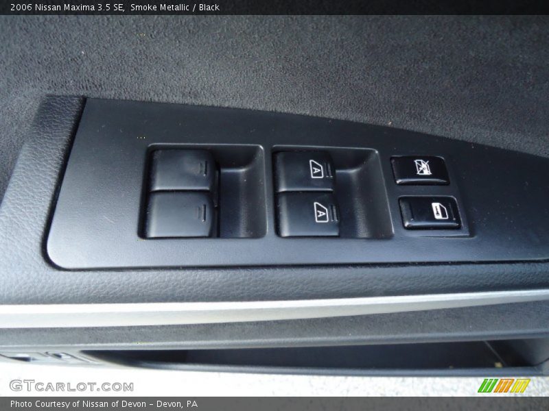 Smoke Metallic / Black 2006 Nissan Maxima 3.5 SE