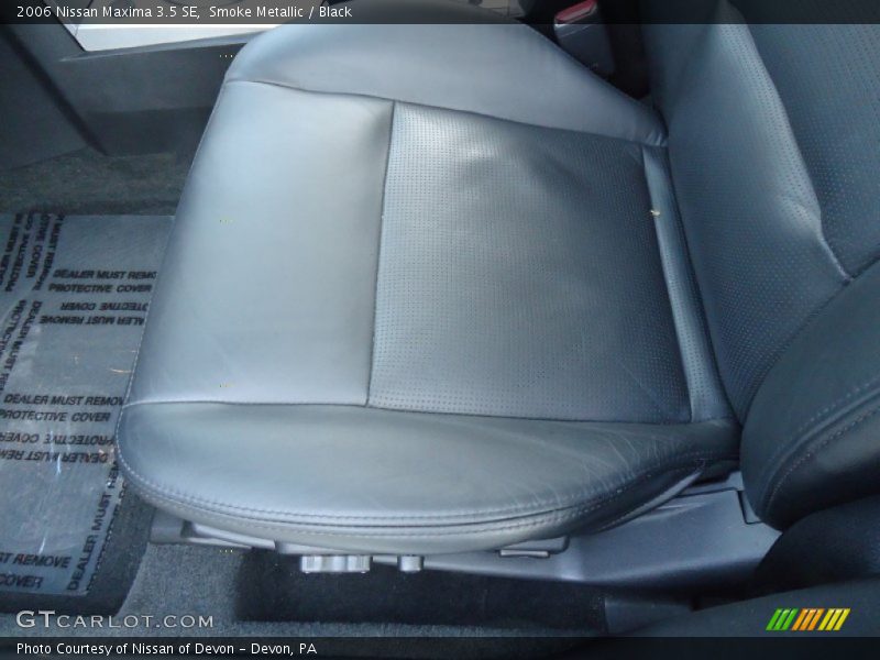 Smoke Metallic / Black 2006 Nissan Maxima 3.5 SE