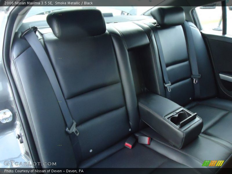 Smoke Metallic / Black 2006 Nissan Maxima 3.5 SE