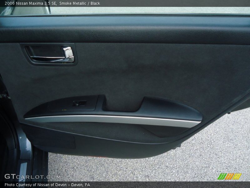 Smoke Metallic / Black 2006 Nissan Maxima 3.5 SE