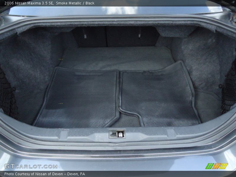 Smoke Metallic / Black 2006 Nissan Maxima 3.5 SE