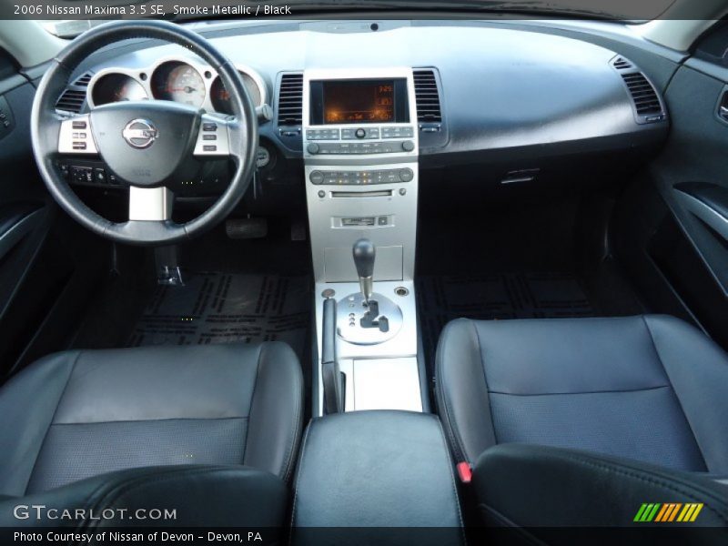 Smoke Metallic / Black 2006 Nissan Maxima 3.5 SE