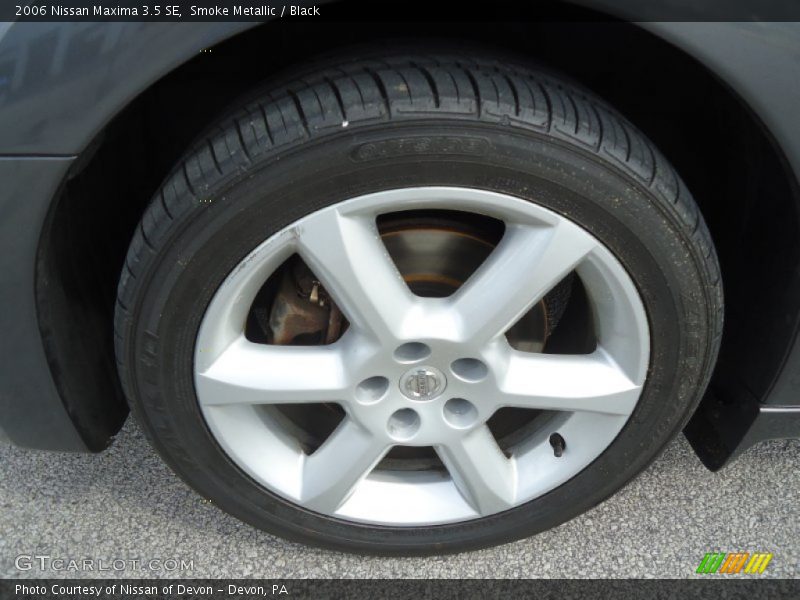 Smoke Metallic / Black 2006 Nissan Maxima 3.5 SE