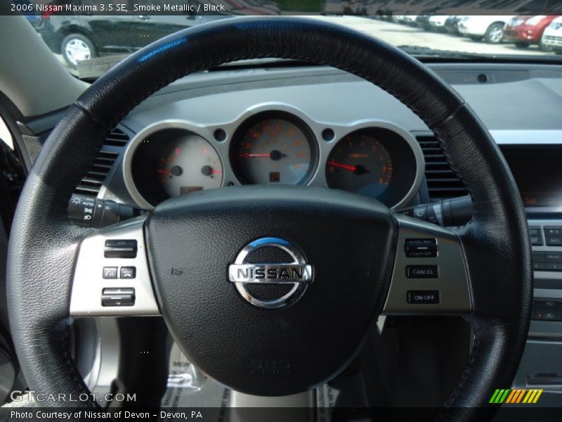 Smoke Metallic / Black 2006 Nissan Maxima 3.5 SE