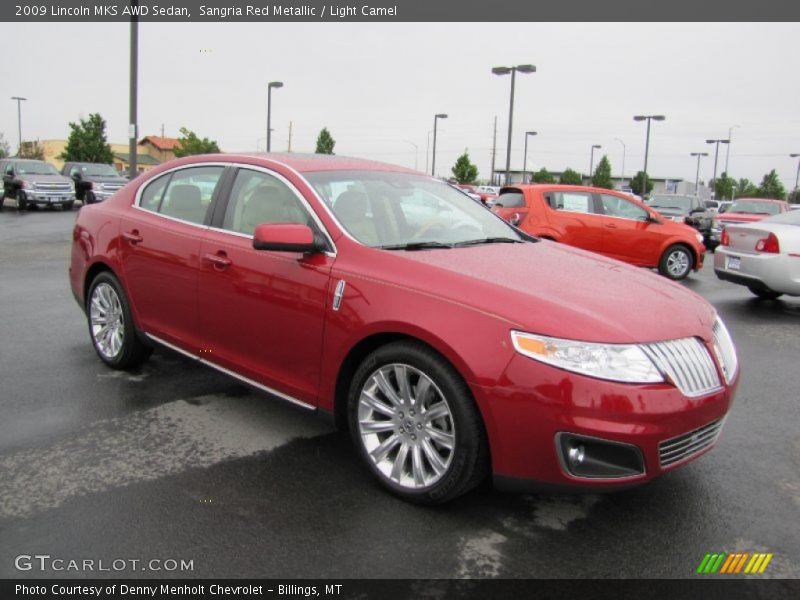 Front 3/4 View of 2009 MKS AWD Sedan