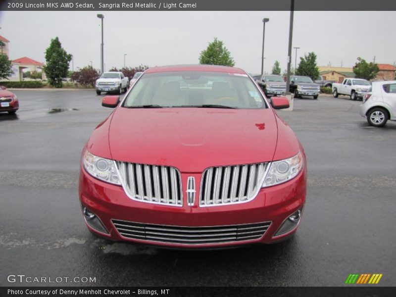  2009 MKS AWD Sedan Sangria Red Metallic