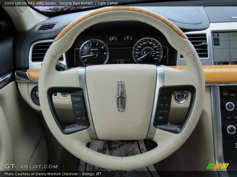  2009 MKS AWD Sedan Steering Wheel