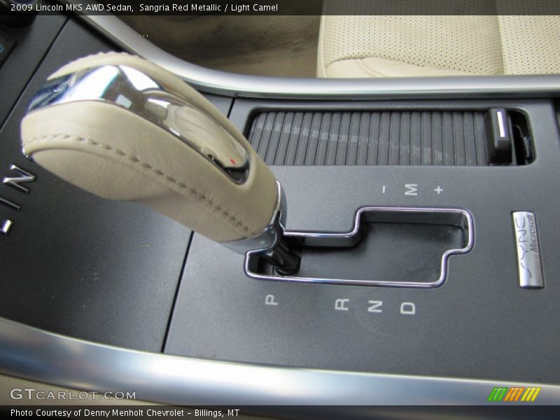  2009 MKS AWD Sedan 6 Speed Select Shift Automatic Shifter