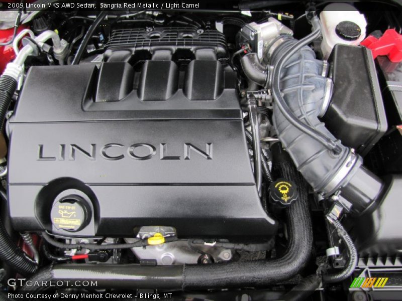  2009 MKS AWD Sedan Engine - 3.7 Liter DOHC 24-Valve VVT Duratec 37 V6