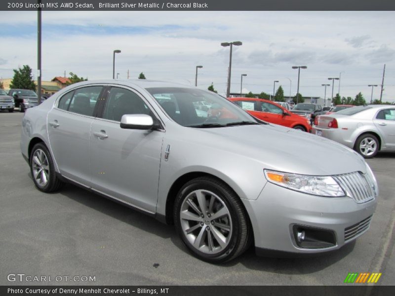 Front 3/4 View of 2009 MKS AWD Sedan