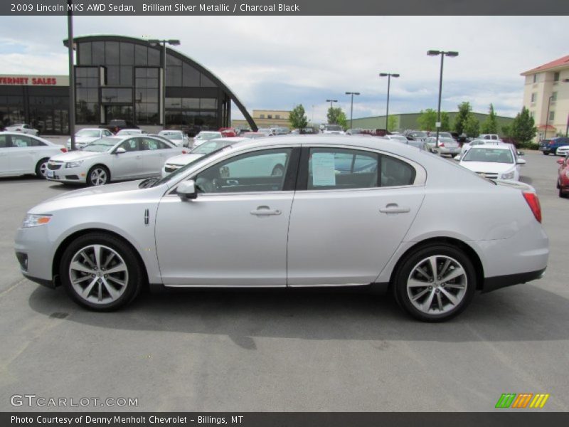  2009 MKS AWD Sedan Brilliant Silver Metallic