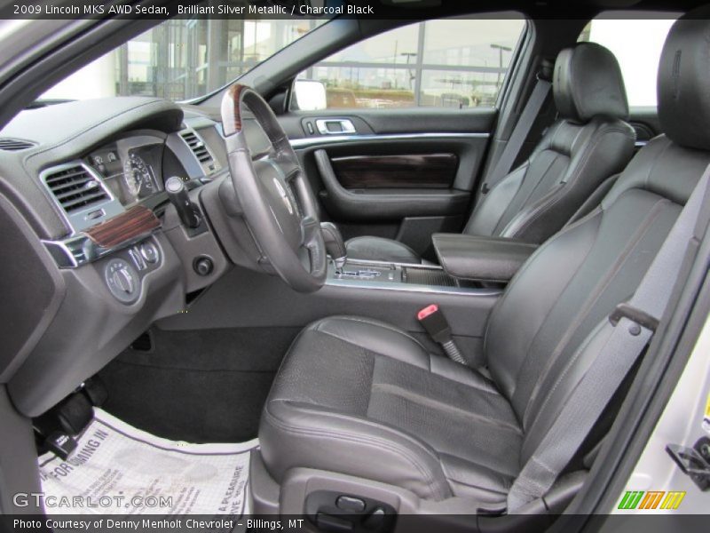  2009 MKS AWD Sedan Charcoal Black Interior