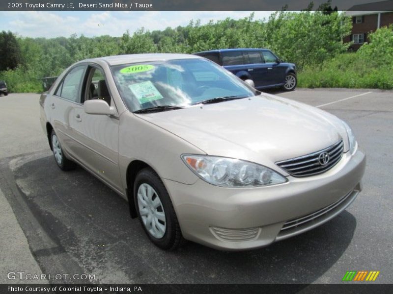 Desert Sand Mica / Taupe 2005 Toyota Camry LE