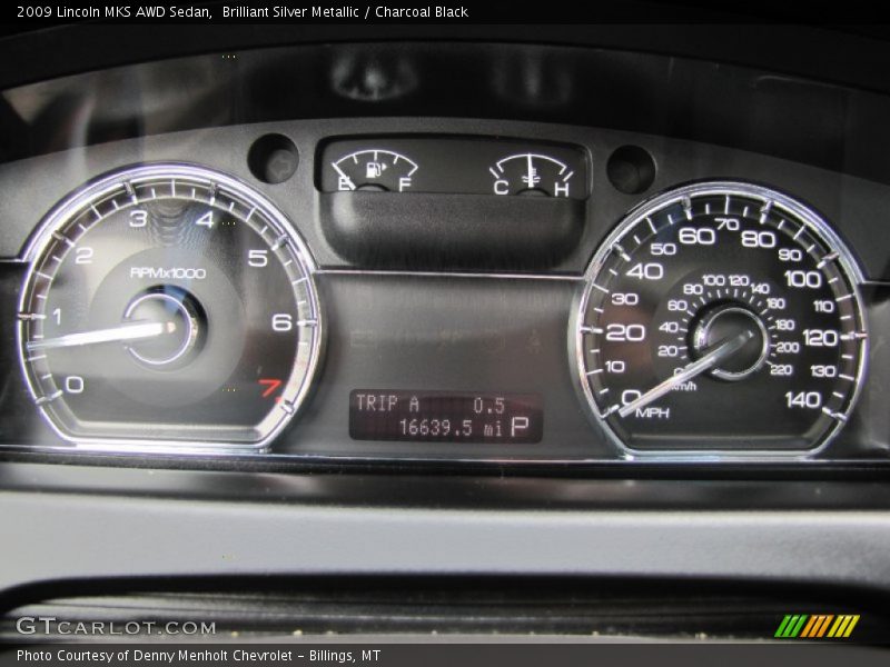  2009 MKS AWD Sedan AWD Sedan Gauges