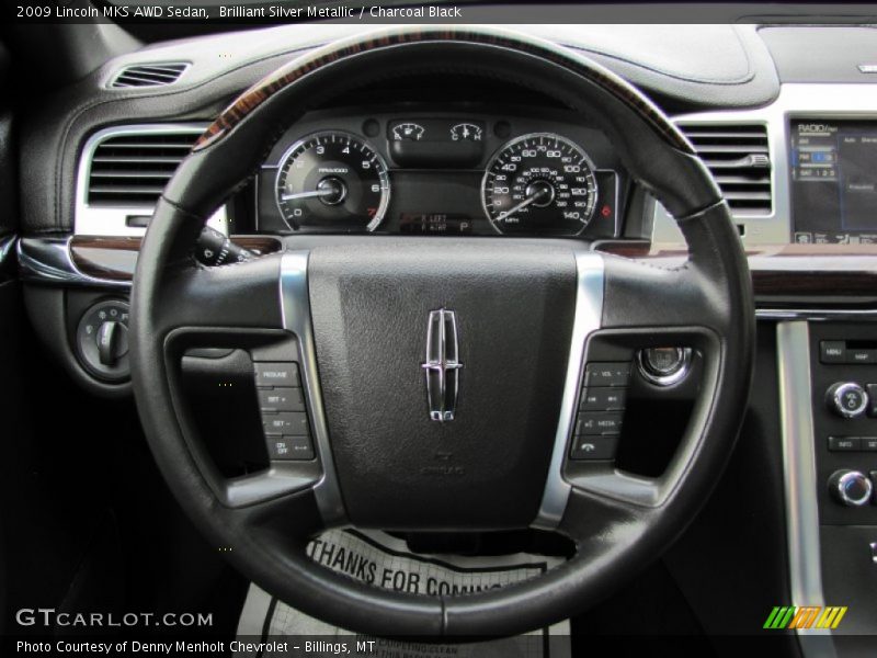  2009 MKS AWD Sedan Steering Wheel