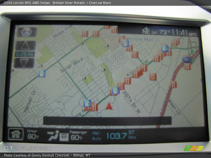 Navigation of 2009 MKS AWD Sedan