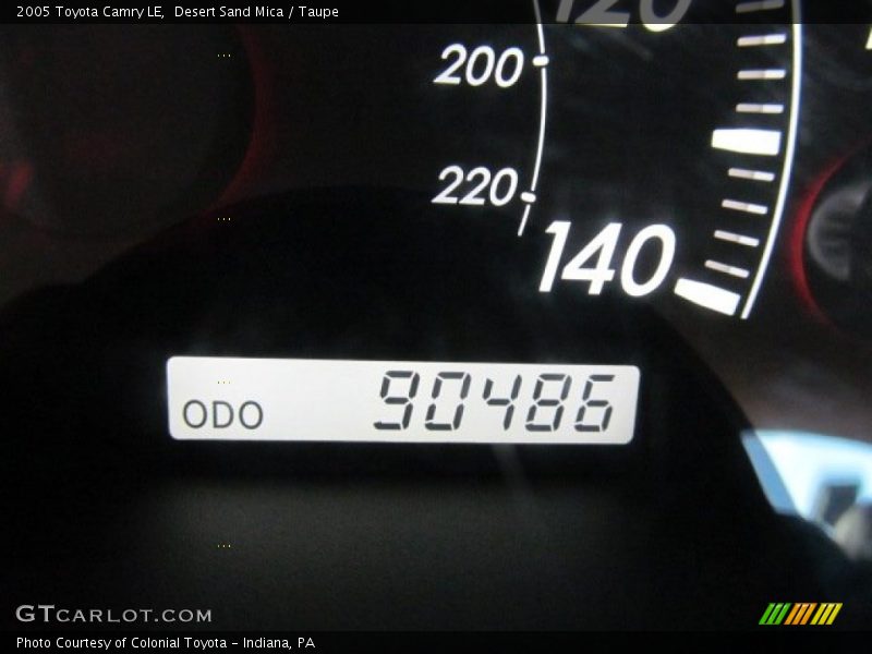 Desert Sand Mica / Taupe 2005 Toyota Camry LE