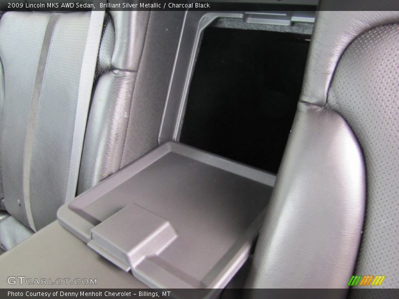 Brilliant Silver Metallic / Charcoal Black 2009 Lincoln MKS AWD Sedan