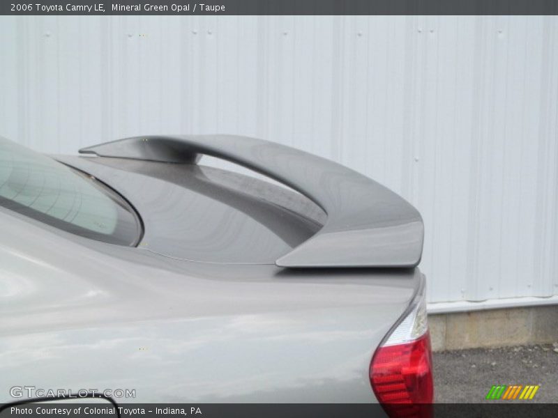 Mineral Green Opal / Taupe 2006 Toyota Camry LE