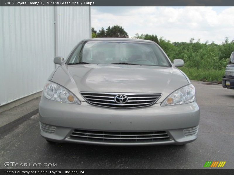 Mineral Green Opal / Taupe 2006 Toyota Camry LE