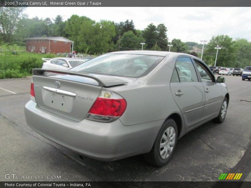  2006 Camry LE Mineral Green Opal