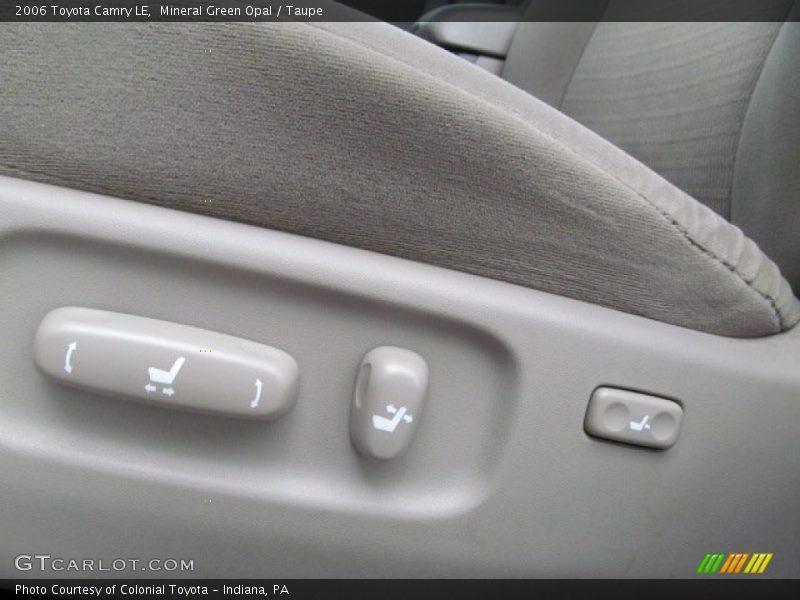 Mineral Green Opal / Taupe 2006 Toyota Camry LE