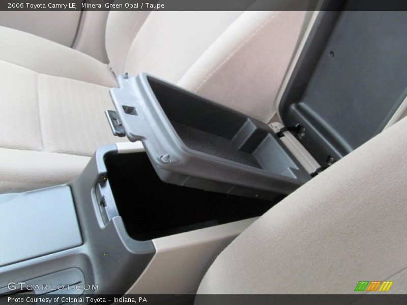 Mineral Green Opal / Taupe 2006 Toyota Camry LE