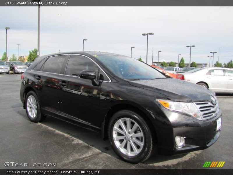 Black / Ivory 2010 Toyota Venza I4
