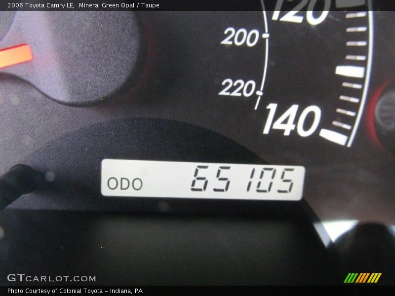 Mineral Green Opal / Taupe 2006 Toyota Camry LE