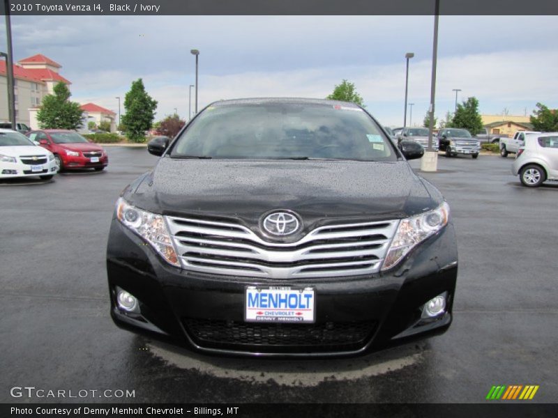 Black / Ivory 2010 Toyota Venza I4