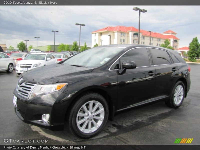 Black / Ivory 2010 Toyota Venza I4