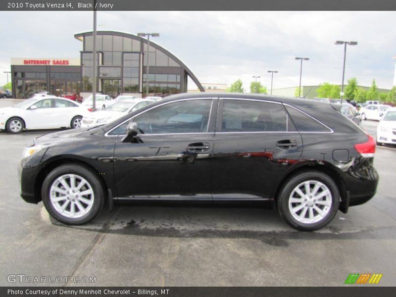 Black / Ivory 2010 Toyota Venza I4