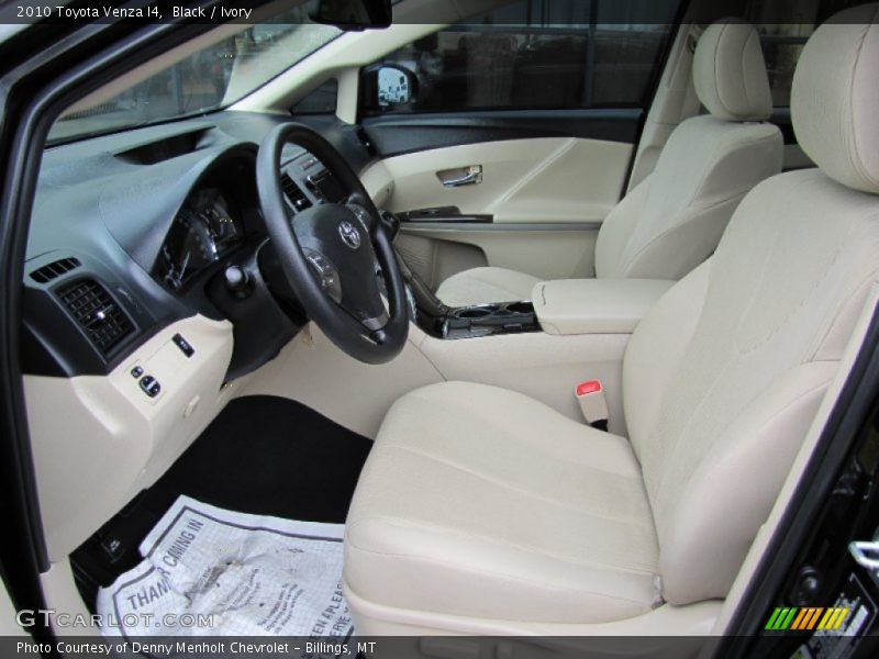 Black / Ivory 2010 Toyota Venza I4