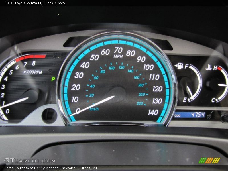 Black / Ivory 2010 Toyota Venza I4