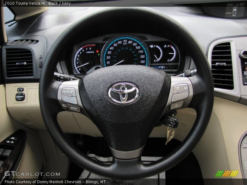 Black / Ivory 2010 Toyota Venza I4