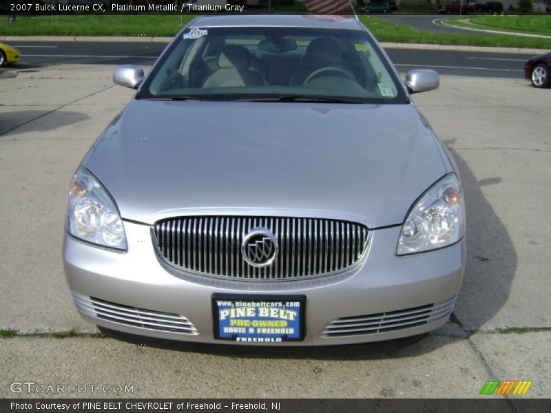 Platinum Metallic / Titanium Gray 2007 Buick Lucerne CX