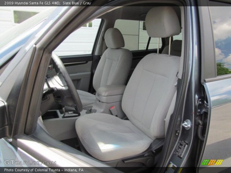 Slate Blue / Gray 2009 Hyundai Santa Fe GLS 4WD
