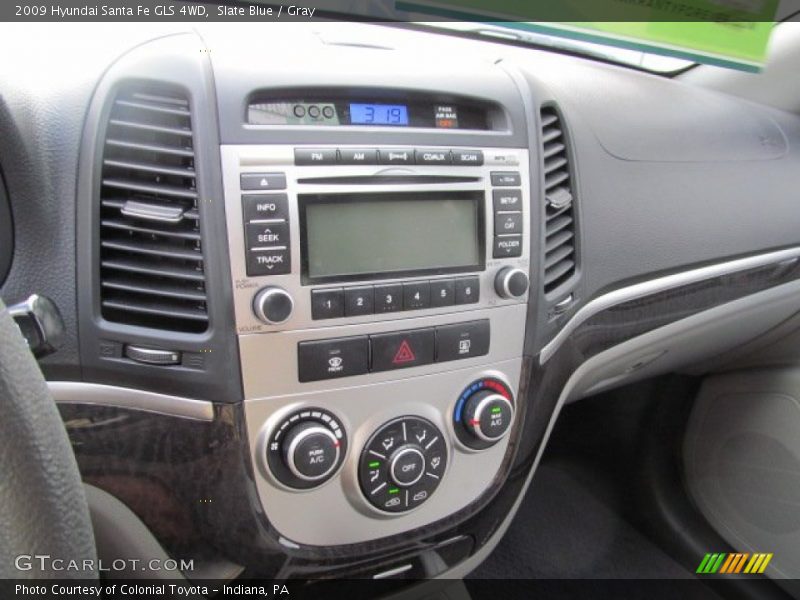 Slate Blue / Gray 2009 Hyundai Santa Fe GLS 4WD