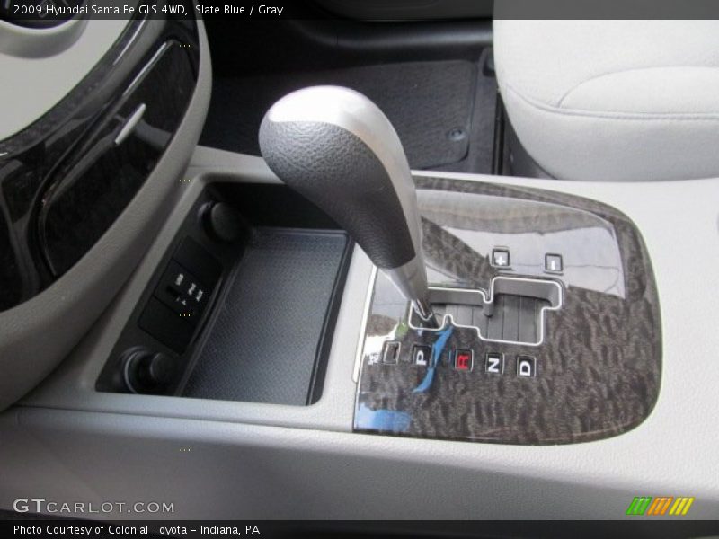 Slate Blue / Gray 2009 Hyundai Santa Fe GLS 4WD