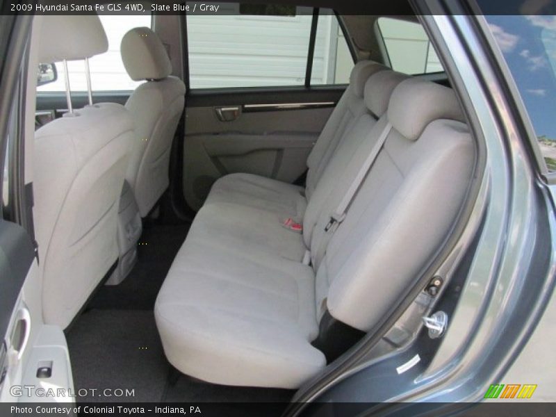 Slate Blue / Gray 2009 Hyundai Santa Fe GLS 4WD