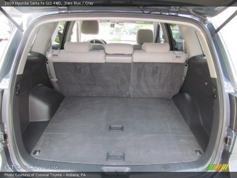 Slate Blue / Gray 2009 Hyundai Santa Fe GLS 4WD